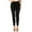 Black, variant on JWZUY Women's Fashion Casual Skinny High Waist Button Solid Pant Pocket Work Pants Leisure Pants Camouflage L