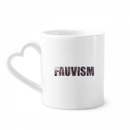 

Vivid Thick Thick Fauvism Mug Coffee Cerac Drinkware Glass Heart Cup