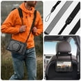thumbnail image 7 of Case for Samsung Galaxy Tab A9 2023 8.7 inch, 360 Rotating Stand Handle Shoulder Strap Heavy Duty Shockproof Cover, Black, 7 of 7