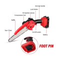 thumbnail image 3 of 3500W 8Inch Electric Saw 30000RPM Mini Rechargeable Chainsaw Battery Woodworking Tool ,Easy to Use, 3 of 5