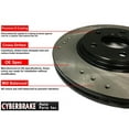thumbnail image 5 of BK1275-6D Front Premium E-Coat Drilled Rotors and Semi-Metallic Disc Brake Pads, 5 of 9