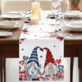 thumbnail image 3 of Table Runners 70 Inches Long Dress Scarves, Pink Valentine's Day Farmhouse Coffee/Dining/Kitchen Table Decor, Holiday Table Runner, Spring Floral Gifts Eucalyptus Leaves 13x70 Inch, 3 of 9