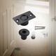 thumbnail image 3 of Tope de puerta,Tope de puerta invisible oculto Tope de puerta magnético,Tope de puerta montado en el piso Cocinas silenciosas,Dormitorio Sala de estar Herrajes para puertas Negro, 3 of 9