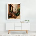 thumbnail image 2 of Gramercy Park Residential 01 - Manhattan New York Photography Architecture Cityscape Street Photography Vintage Travel Poster Scenic White Framed Wall Art Print 11 x 14 inches, 2 of 3