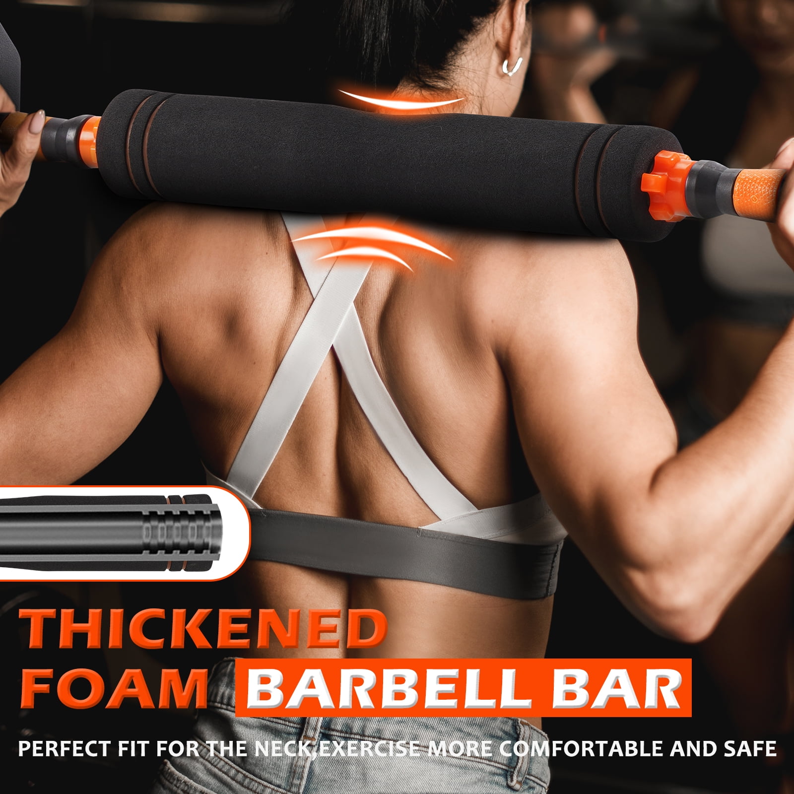 ARVAKOR 50lbs Adjustable Dumbbell Set – Octagonal Anti-Roll Design, Non-Slip Grip, Versatile Weights with Barbell, Kettlebell, Push-Up Options, Orange