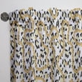 thumbnail image 3 of Designart 'Leopard Fur Safari Pattern VI' Mid-Century Modern Curtain Panel, 3 of 5