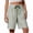 Green, variant on Women’s Striped Cargo Bermuda Shorts, DUnrefinedstring Waist with Patch Pockets for Outdoor Backyard Lawn Picnic Gatherings Purple XL