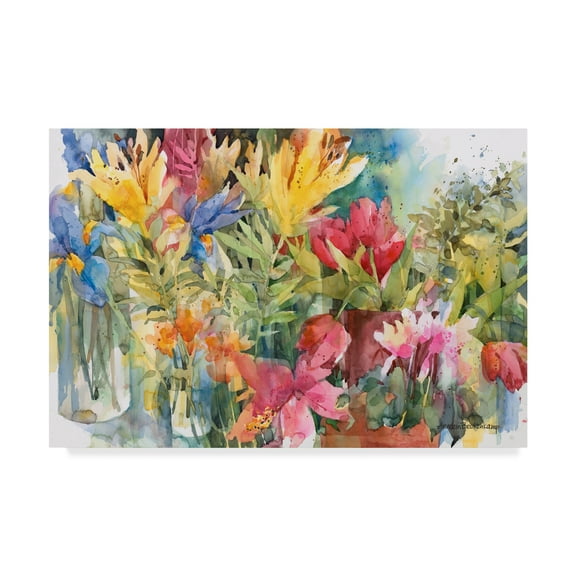 Trademark Fine Art 'Bountiful' Canvas Art by Annelein Beukenkamp