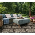 thumbnail image 2 of SAFAVIEH Courtyard Joetta Geometric Indoor/Outdoor Area Rug, Black/Light Grey, 5'3" x 7'7", 2 of 6