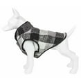thumbnail image 4 of Pet Life ® 'Black Boxer' Classical Fashion Insulated Plaid Dog Coat, 4 of 10