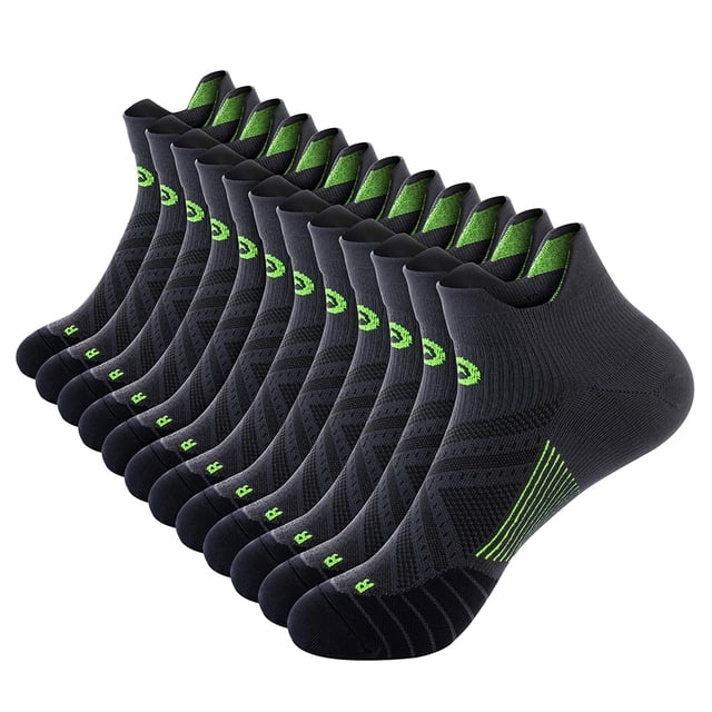 Calcetines de compresión PAPLUS Ankle para hombre y mujer (6 pares)