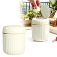 thumbnail image 2 of Mini Trash Can with Lid, Desktop Small Recycling Cute Trash Can, 2.2L/0.58 Gallon Suitable for Office Bathroom, Kitchen, Living Room, Bedroom, Green Mohdy, 2 of 5