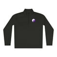 thumbnail image 2 of Yin-Yang - Purple - Unisex Quarter-Zip Pullover, 2 of 4