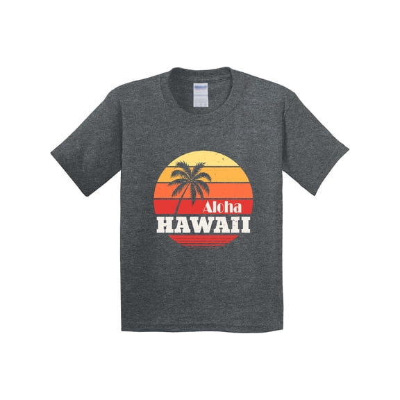 Inktastic Aloha Hawaii Vacation Retro Vintage Youth T-Shirt