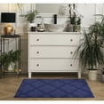 thumbnail image 4 of Garland Rug Quatro Polypropylene Navy Indoor Area Rug, 3' x 5', 4 of 7