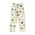 thumbnail image 4 of Goofa Sushi and Rolls Printed Soft Pajama Pants for Men, Wide Leg Comfy Casual Lounge Yoga Pants-XX-Large, 4 of 9