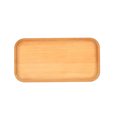 thumbnail image 2 of enjoywould Storage Tray Multipurpose 4 Shapes Solid Wood Square Rectangle Round Ellipse Dinner Breads Plate Home Supplies, 2 of 8