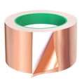 thumbnail image 3 of 2 Roll Copper Foil Tape 50mmx20m + 70mmx20m, Conductive Copper Foil Tape Conductive Soldering Tape for Electrical Repairing, DIY Crafts, Garden, Guitar Interference Shield, Duct Wrapped, 3 of 9
