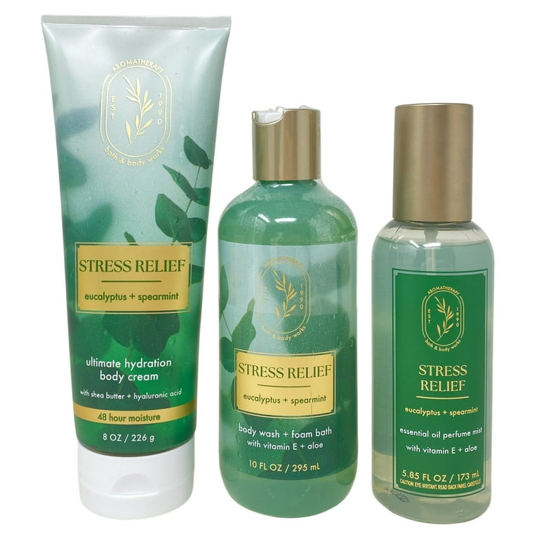 Bath & Body Works Aromatherapy Stress Relief Eucalyptus Spearmint