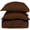 Chocolate, variant on 600 Thread Count 100% Egyptian Cotton Stripe Duvet Cover & Pillow Shams, 3-Piece Duvet Cover Set by Blue Nile Mills, King/California, Teal