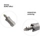 thumbnail image 3 of Cortador de agujeros bimetálico YONGSHENG de carburo de alta resistencia de grado Industrial 13/16 20mm acero inoxidable, 3 of 5