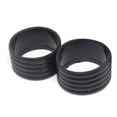 thumbnail image 2 of kurtrusly 2 Pieces Tennis Racket Grip Stretchy Ring Overgrip Fix Kit Grip Tape Finishing Protector Professional Outdoor Accessories Black, 2 of 7
