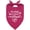 Deep Pink, variant on My Humans are Getting Married Dog Bandana, Purple Dog Bandana, Dog Wedding Bandana, Dog Scarf Accessories, Dog Bandana for Dogs, Dog Engagement Bandana, Gift for Dog Lover (E45)