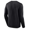 thumbnail image 3 of Men's Fanatics Black Appalachian State Mountaineers Distressed Arch Over Logo Long Sleeve T-Shirt, 3 of 3