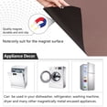 thumbnail image 4 of Burgundy Dishwasher Magnet Cover Reuseable Refrigerator Magnet Cover Decal Fridge Microwave Stickers Hoilday Party Decor 23 x 26 Inch, 4 of 5