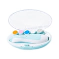 thumbnail image 2 of Electric Infant Nail File, Electric Nail Trimmer Low Noise Sky Blue  for Fingernails, 2 of 8
