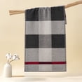 thumbnail image 1 of Toalla de Baño Grande de Algodón para Deportes | Gris 73 X 34 Cm | Toalla Gruesa para Hombres y Mujeres | Suave y Absorbente | 1 Unidad, 1 of 6