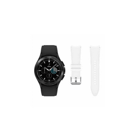 Restored Samsung Galaxy Watch 4 Classic Smartwatch 42mm with Extra Band Included, Black SM-R880NZKCXAA (Refurbished)