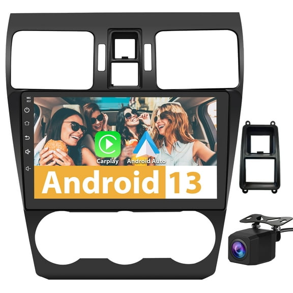 AWESAFE Android 13 Car Stereo for Subaru Forester WRX Impreza 2013-2015 Harman Kardon,2G 32G Head Unit with Wireless CarPlay Android Auto GPS WiFi Bluetooth Backup Camera