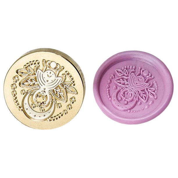 Cabeza de cobre de la serie Star Moon, cabeza de cobre esmaltada en relieve 3D para álbum de recortes de regalo JShteea El nuevo
