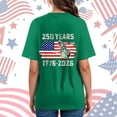 thumbnail image 6 of Leey-World We The People 250 Years of Freedom 1776-2026 250th Birthday T-Shirt America 250 Shirt(Green,2XL), 6 of 9