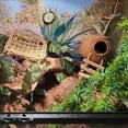 thumbnail image 4 of Cabaña para Gecko de Coco MUYG con Escalera, Hamaca y Enredadera para Reptiles, 4 of 8