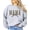 Gray Sweatshirt, variant on Trendy Camo Mama Sweatshirt - Distressed Camouflage Sweater for Mom - Coquette Bow Pullover Black Sweatshirt Adult Medium