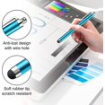 thumbnail image 3 of Lápiz óptico [paquete de 10] Lápiz óptico universal capacitivo para pantalla táctil para tabletas, iPad Mini, iPad Pro, iPad Air, teléfonos inteligentes, Samsung Galaxy - Varios, 3 of 5