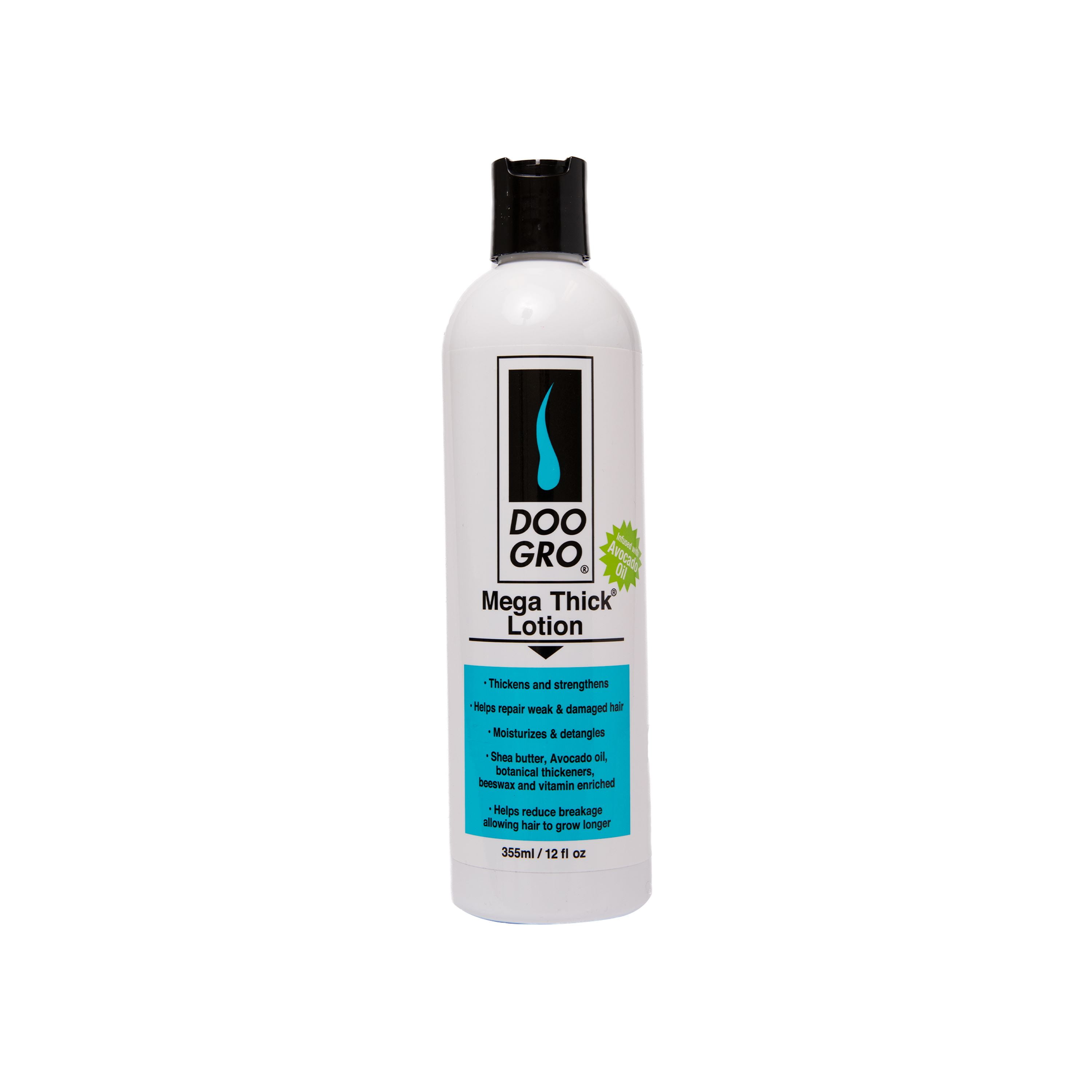 (3 pack) DOO GRO Mega Thick Lotion, Avocado Oil 12 oz., Moisturizing, Unisex