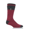 thumbnail image 4 of Heat Holders Rook Block Twist Crew Sock - Men's, Navy/Denim, US 7-12, 4 of 4