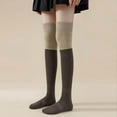 thumbnail image 2 of FhsagQ Chaussettes pour Femmes Chaussettes de Compression en Résille Chaussettes de Football Chaussettes Mi-Longues Chaussettes de Randonnée Chaussettes Confortables Chaussettes de Bottes Chaussettes Rembourrées Chaussettes pour Femmes Noir Café Taille Unique, 2 of 4