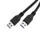 thumbnail image 2 of Cable de extensión hembra Nikou USB 3.0 50,5 cm Negro, 2 of 9