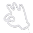 thumbnail image 1 of LED Neon Sign, USB And Battery Powered Decorative Shockproof Hand Finger LED Neon Light Brighter  For Living Room, 1 of 8