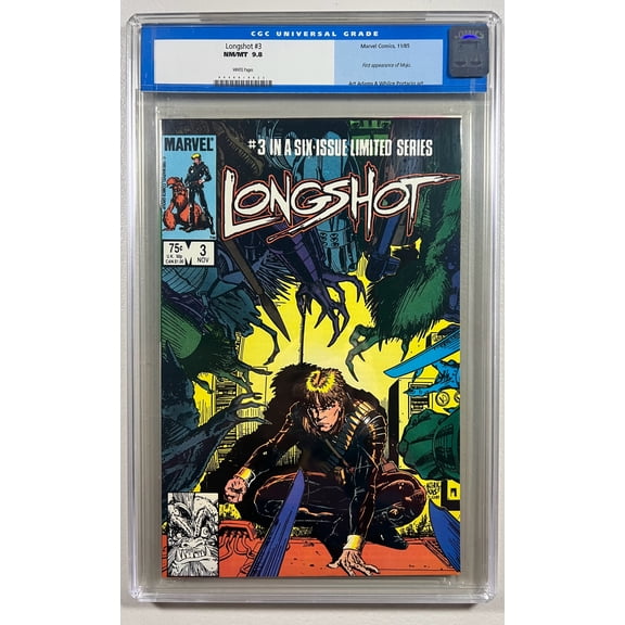 Longshot #3 - CGC 9.8 Comic Book