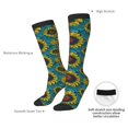 thumbnail image 4 of Sikiie Sunflowers Knee Socks, High Socks Long Stretchy Sock Women Knee High Stocking, Long Socks for Women, 4 of 6