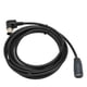 thumbnail image 2 of Cable de extensión MIDI Din de 90 grados, Cable adaptador DIN macho a hembra de 5 pines para teclado MIDI, Piano eléctrico de 9,8 pies, 2 of 8