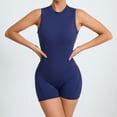 thumbnail image 4 of 2024 Conjunto de yoga y gimnasio para mujer, mono deportivo sexy sin espalda, sin mangas, mono de una pieza para entrenamiento físico, ropa de ciclismo activo, 4 of 5