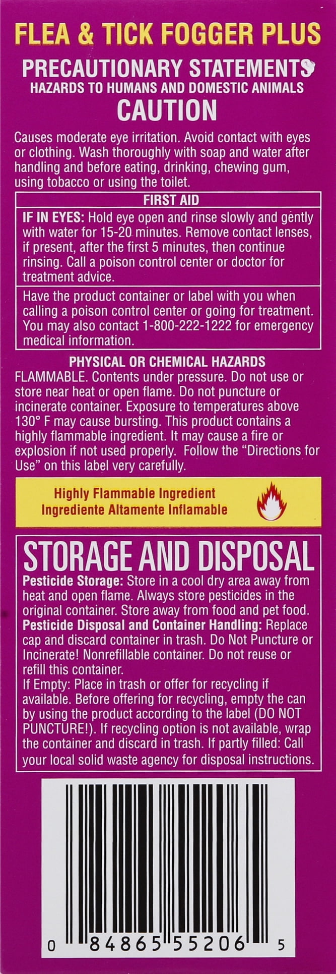 Bengal Flea and Tick Killer Fogger Plus Dry Fog with Insect Growth Regulator, 3-Count, 2.7 Oz. Aerosol Cans