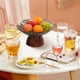 thumbnail image 4 of Rapeiae Fruit Plates High Value Lights Pitches Fruit Plates Household Living Room Coffee Table Candy Plates Upscale Snack Plates Placement Plates, 4 of 6