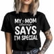 thumbnail image 4 of Camisetas para hombre con texto "Soy especial", camisetas casuales de manga corta para hombre, camisetas gráficas para adolescentes, niños y hombres, 4 of 8